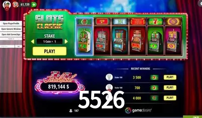 Descubra o Mundo do Cassino Online com 5526
